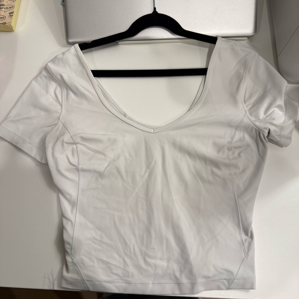 Lululemon White Align Shirt